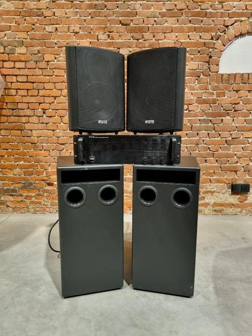 Apart Pubdrive2000 versterker, Audio, Tv en Foto, Versterkers en Ontvangers, Gebruikt, Stereo, 120 watt of meer, Overige merken