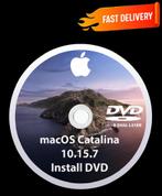 Installeer macOS Catalina 10.15.7 via DVD zonder USB OSX OS, Verzenden, Nieuw, MacOS