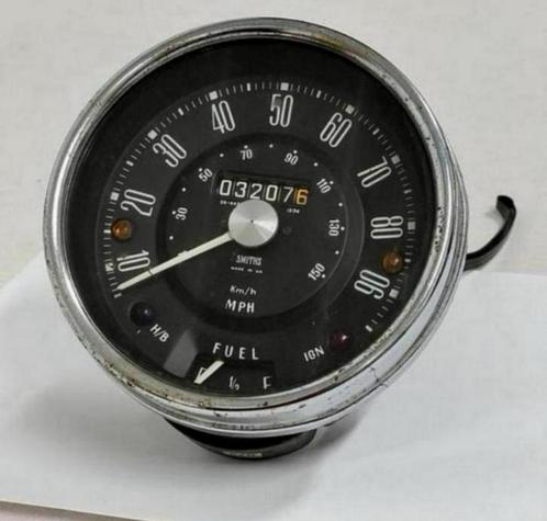 Smith's black-faced speedo teller - Morris Minor SN 4423/00, Auto diversen, Overige Auto diversen, Ophalen of Verzenden