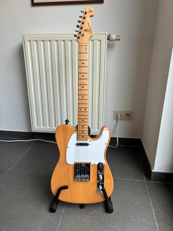 SX Telecaster vtg series custom handmade, Muziek en Instrumenten, Snaarinstrumenten | Gitaren | Elektrisch, Zo goed als nieuw