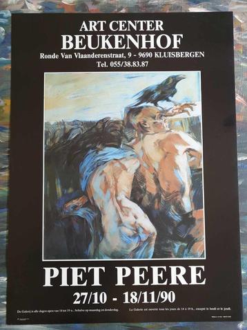 affiche Piet Peere '90 beschikbaar voor biedingen