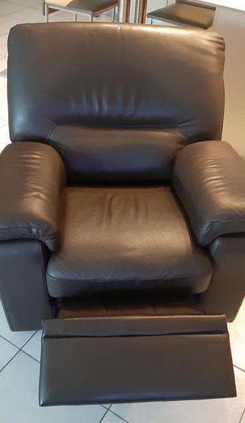 Relaxzetel, 100 à 125 cm, Enlèvement, Utilisé, Cuir