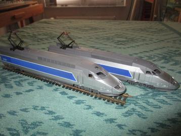 Jouef 2 éléments TGV, Enlèvement ou Envoi, Utilisé, Locomotive, Jouef