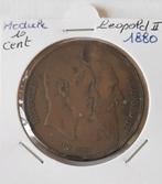 Léopold II - module 10 centimes 1880, Timbres & Monnaies, Monnaies | Belgique, Envoi