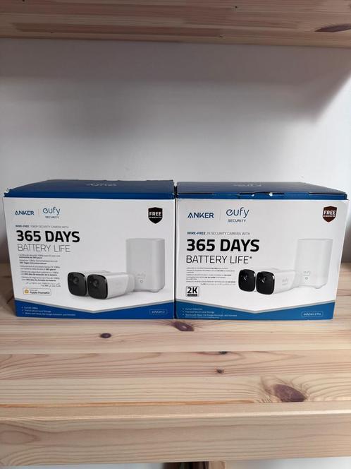 2x Eufycam 2 Pro duo pack, Caravans en Kamperen, Koelboxen, Zo goed als nieuw, Ophalen of Verzenden
