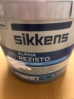 Sikkens alpha rezisto terracottakleurige muurverf 10liter, Ophalen, Nieuw, Acrylverf