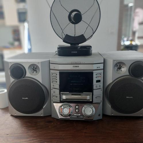 Philips hifi keten, Audio, Tv en Foto, Stereoketens, Gebruikt, Cd-speler, Tuner of Radio, Speakers, Philips, Ophalen