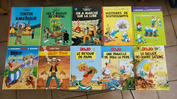 Lot de bandes dessinées BD franco-belges