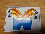 F : autocollant de carnaval De Broekvrienden Mol, Enlèvement ou Envoi, Comme neuf, Société ou Association
