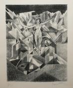 Jacques Villon (1875-1963): Promethee Delivre (51 x 67 cm), Ophalen of Verzenden
