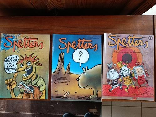 Strip maandblad spetters 7 stuks, Boeken, Stripverhalen, Gelezen, Ophalen of Verzenden