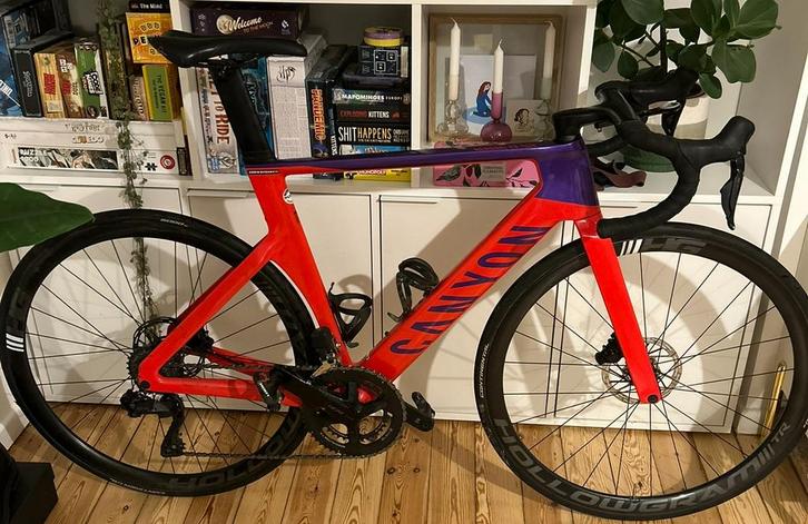 Canyon Aeroad CF SLX 7, Fietsen en Brommers, Fietsen | Racefietsen, Gebruikt, Heren, Overige merken, Carbon, 53 tot 57 cm, Ophalen