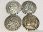 Frankrijk lot F 4 x 5 Francs Napoleon zilver, Ophalen of Verzenden, Frankrijk, Zilver
