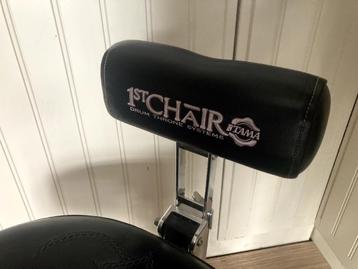 Tama 1st Chair Ergo-Rider Quartet with Backrest, Musique & Instruments, Batteries & Percussions, Enlèvement, Comme neuf, Tama