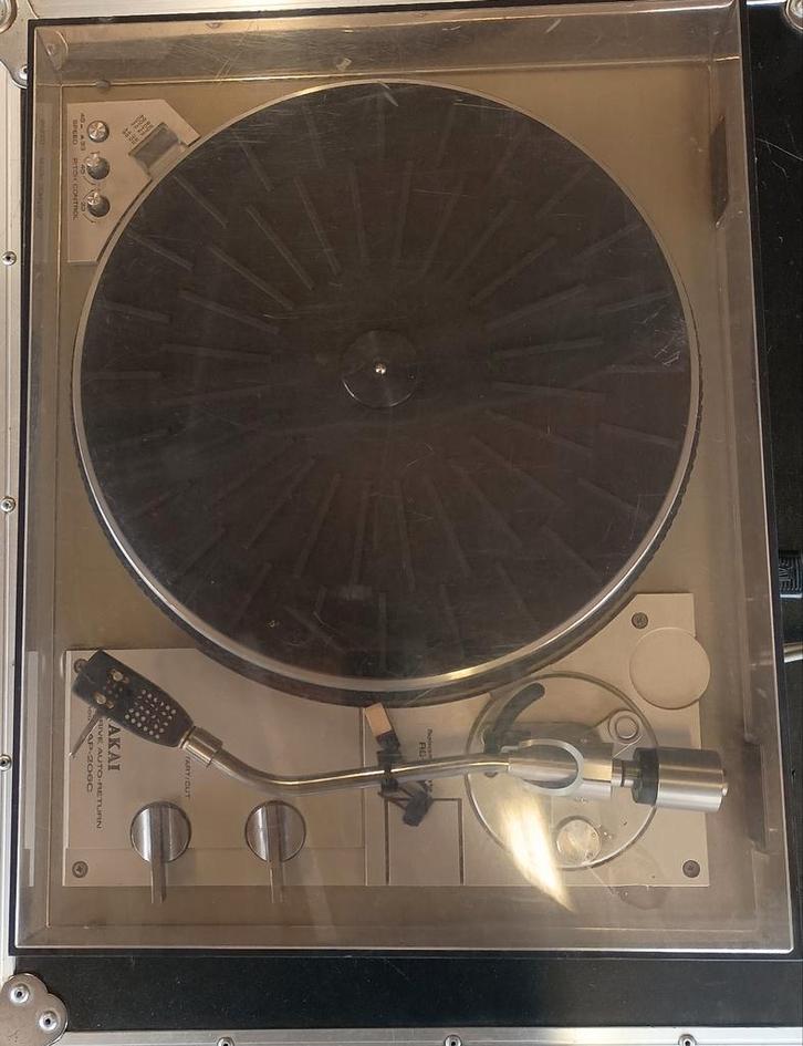 Akai AP206C, Audio, Tv en Foto, Platenspelers, Gebruikt, Platenspeler, Akai, Pitch-regelaar, Ophalen
