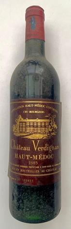 1985 - Château Verdignan - Haut-Médoc - Oude wijn, Rode wijn, Ophalen of Verzenden