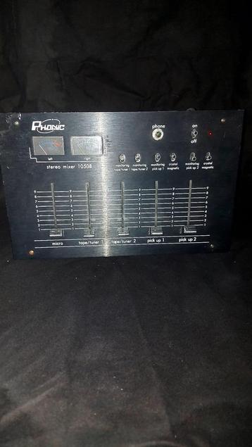 mixer mengpaneel en EQualiser, Enlèvement, Utilisé, Autres types, Autres marques