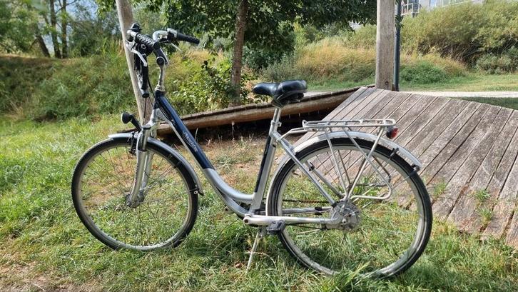 Stadsfiets Flowbike – 28 inch, 8 versnellingen, Fietsen en Brommers, Fietsen | Dames | Sportfietsen en Toerfietsen, Zo goed als nieuw