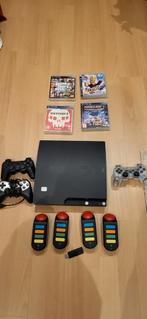 Playstation 3, Games en Spelcomputers, Met games, Phat, Zo goed als nieuw, Met 3 controllers of meer