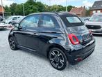 Fiat 500C 1.0i MHEV Sport Cabrio * 12 M Garantie *, Auto's, Fiat, 4 zetels, Gebruikt, Cabriolet, Zwart