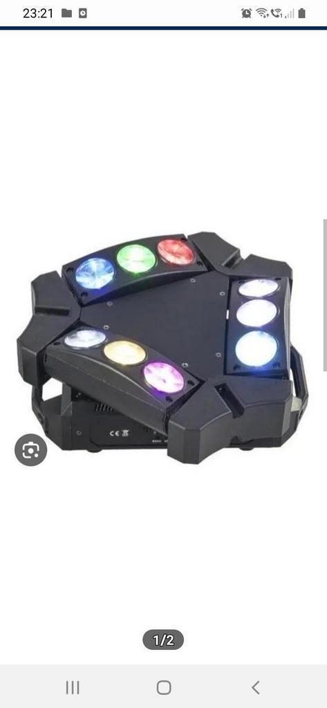 5stuks 3x3 spider duurste versie, Muziek en Instrumenten, Licht en Laser, Zo goed als nieuw, Kleur, Ophalen