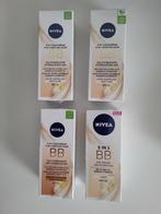 4x 50 ml hydraterende dagcreme nivea BB 5 in 1 met SPF 15/20, Ophalen of Verzenden, Nieuw, Gehele gezicht, Verzorging