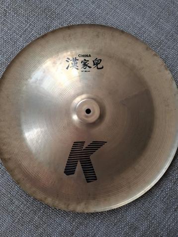 Zildjian k 19 inch China cymbaal voor uw drumstel in zgst  beschikbaar voor biedingen