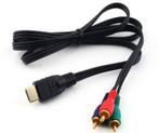HDMI naar 3x RGB verloop kabel