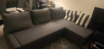 1 Canapé convertible lit méridienne  à droite IKEA GDLux