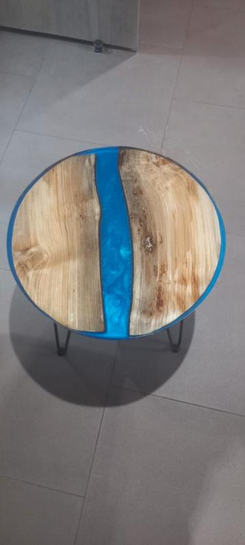 Table salon, Neuf, Rond, Enlèvement, Moins de 50 cm