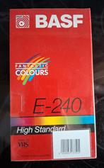 BASF E-240 Extra Quality VHS- videoband NIEUW 5 st, TV, Hi-fi & Vidéo, Lecteurs vidéo, Enlèvement ou Envoi, Neuf, Cassette vidéo