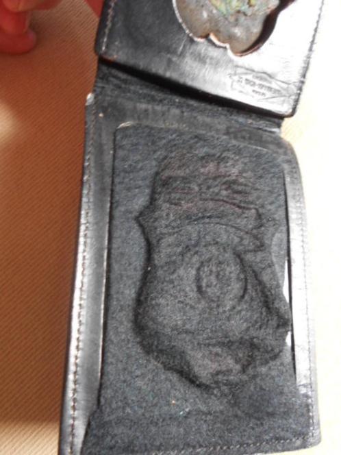 american police, badge holder #2, Verzamelen, Militaria | Algemeen, Overige soorten, Overige typen, Ophalen of Verzenden