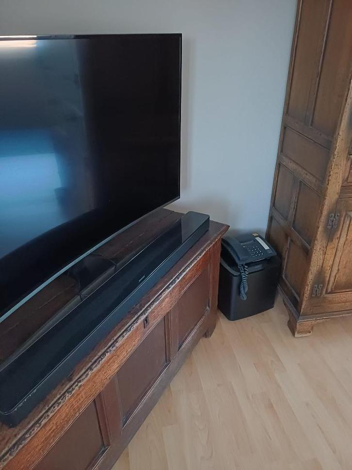 Samsung tv , bose soundbar en basbox, 3soundtuch10 boxen, Audio, Tv en Foto, Soundbars, Zo goed als nieuw, Ophalen