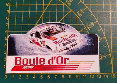 Sticker Alfa Romeo GTV6 Boule d'Or Racing, Verzamelen, Stickers, Ophalen of Verzenden