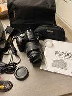 Digitaal fototoestel - Nikon D3200, Audio, Tv en Foto, Fotocamera's Digitaal, Ophalen of Verzenden, Zo goed als nieuw, Nikon