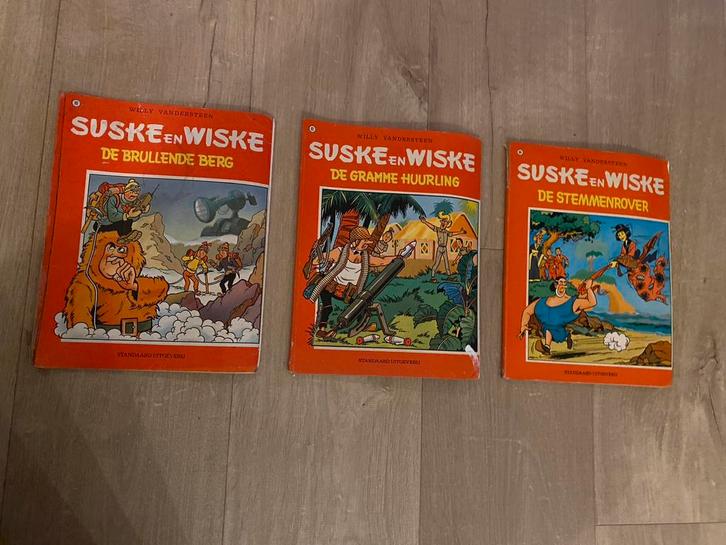 Oude strips Suske en Wiske te koop, Verzamelen, Stripfiguren, Gebruikt, Suske en Wiske, Ophalen of Verzenden