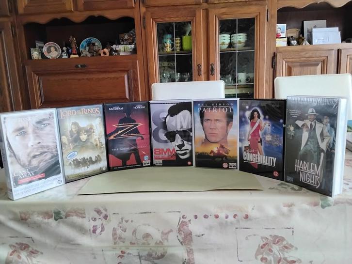 Verschillende nog Nieuwe Video^s VHS (7), Cd's en Dvd's, VHS | Kinderen en Jeugd, Nieuw in verpakking, Ophalen