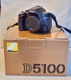 Nikon D5100 | Body + Accessoires, Audio, Tv en Foto, Ophalen, Spiegelreflex, Zo goed als nieuw, Geen optische zoom