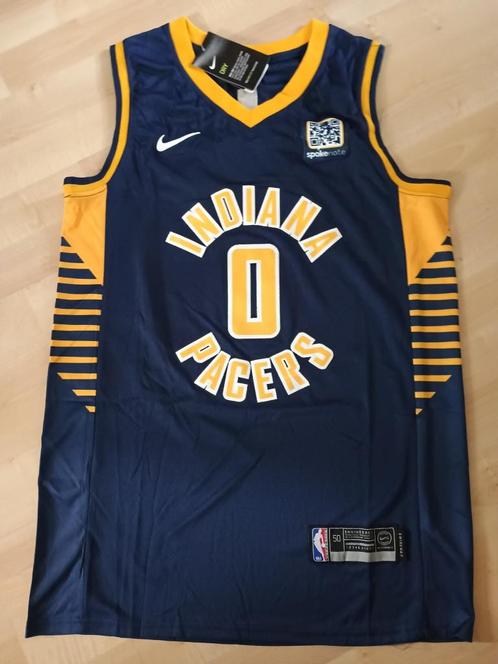 Indiana Pacers Jersey Haliburton maat: L, Sport en Fitness, Basketbal, Nieuw, Kleding, Verzenden