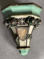 Neogotische console voor heiligenbeeld, Antiek en Kunst, Ophalen of Verzenden