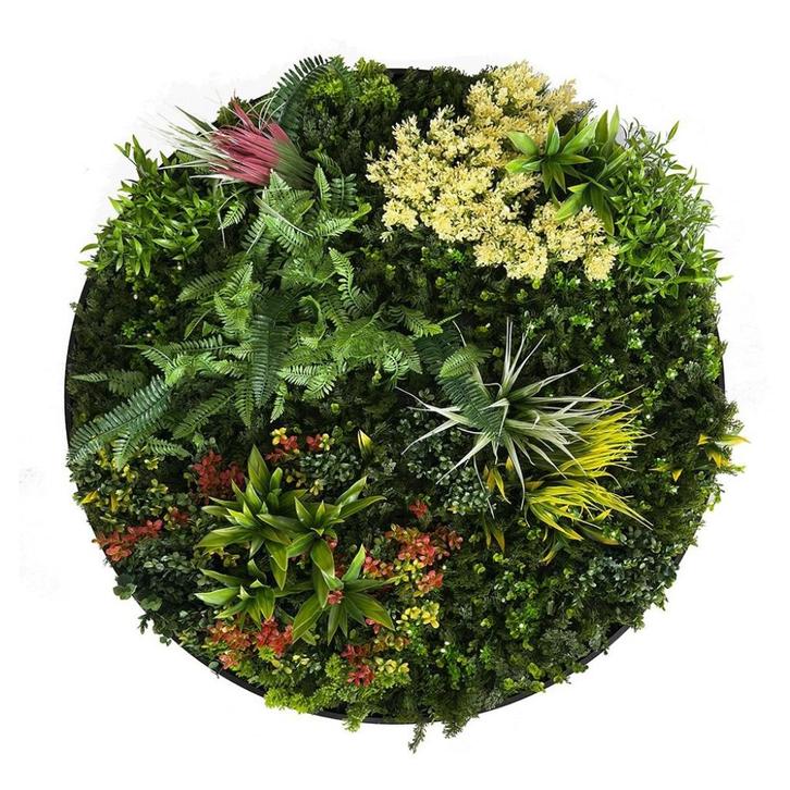 Kunsthaag Rond – Realistische Kunstplantenmat, Huis en Inrichting, Woonaccessoires | Wanddecoraties, Nieuw, Ophalen of Verzenden