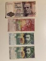 Billets d'Espagne, Timbres & Monnaies, Billets de banque | Europe | Billets non-euro, Enlèvement ou Envoi