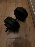 Halter, gewichtheffen , verstelbaar, Sport en Fitness, Fitnessmaterialen, Ophalen, Zo goed als nieuw