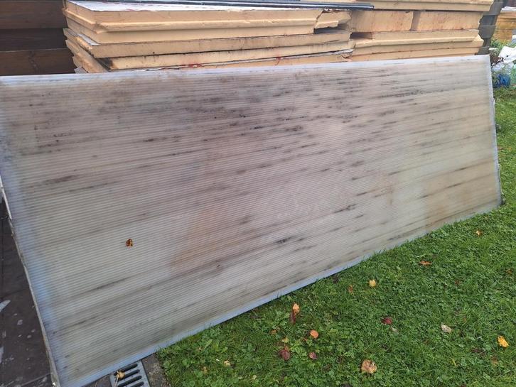 Polycarbonaat platen, Doe-het-zelf en Bouw, Platen en Panelen, Gebruikt, Ophalen