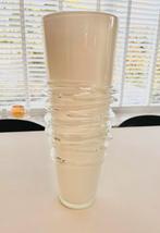 Vaas wit melkglas, Ophalen, Zo goed als nieuw, Wit