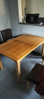 Keukentafel, Huis en Inrichting, Tafels | Eettafels, Ophalen, Gebruikt, 100 tot 150 cm, Vijf personen of meer