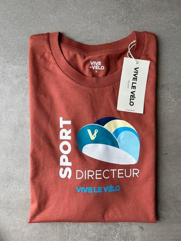 Vive le vélo - T-shirt heren. Maat XL. Nieuw beschikbaar voor biedingen