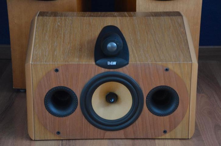 B&W CDM CNT(center speaker) Cherrywood, Audio, Tv en Foto, Luidsprekerboxen, Gebruikt, Center speaker, 60 tot 120 watt, Ophalen