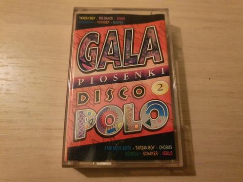 k7 audio Various – Gala Piosenki Disco Polo 2, Cd's en Dvd's, Cassettebandjes, Zo goed als nieuw, Origineel, Dance, 1 bandje, Ophalen of Verzenden
