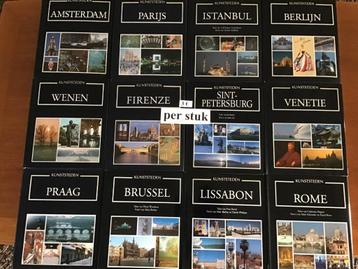 12 ARTIS boeken van KUNSTSTEDEN aan 3 euro/boek beschikbaar voor biedingen